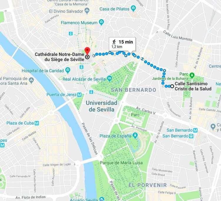 Atico San Bernardo Terraza Y Parking Incluido Apartman Sevilla Kültér fotó